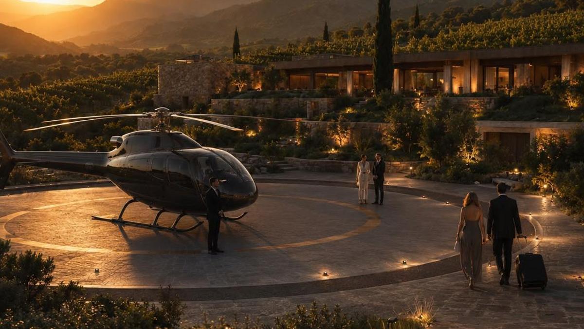Recreación del resort modular proyectado en el Baix Maestrat
